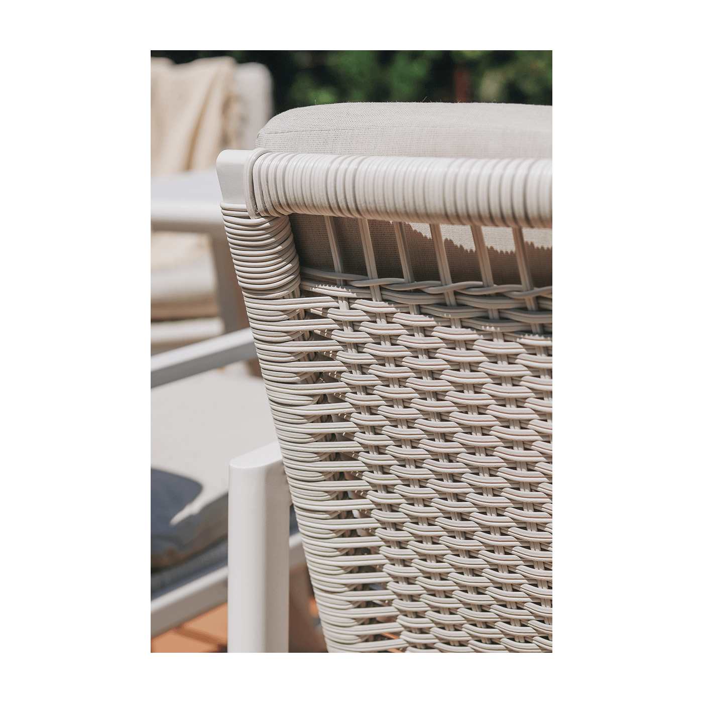 Zestaw jadalniany dla 6 osób - Lotus Dining 61 White Furrore