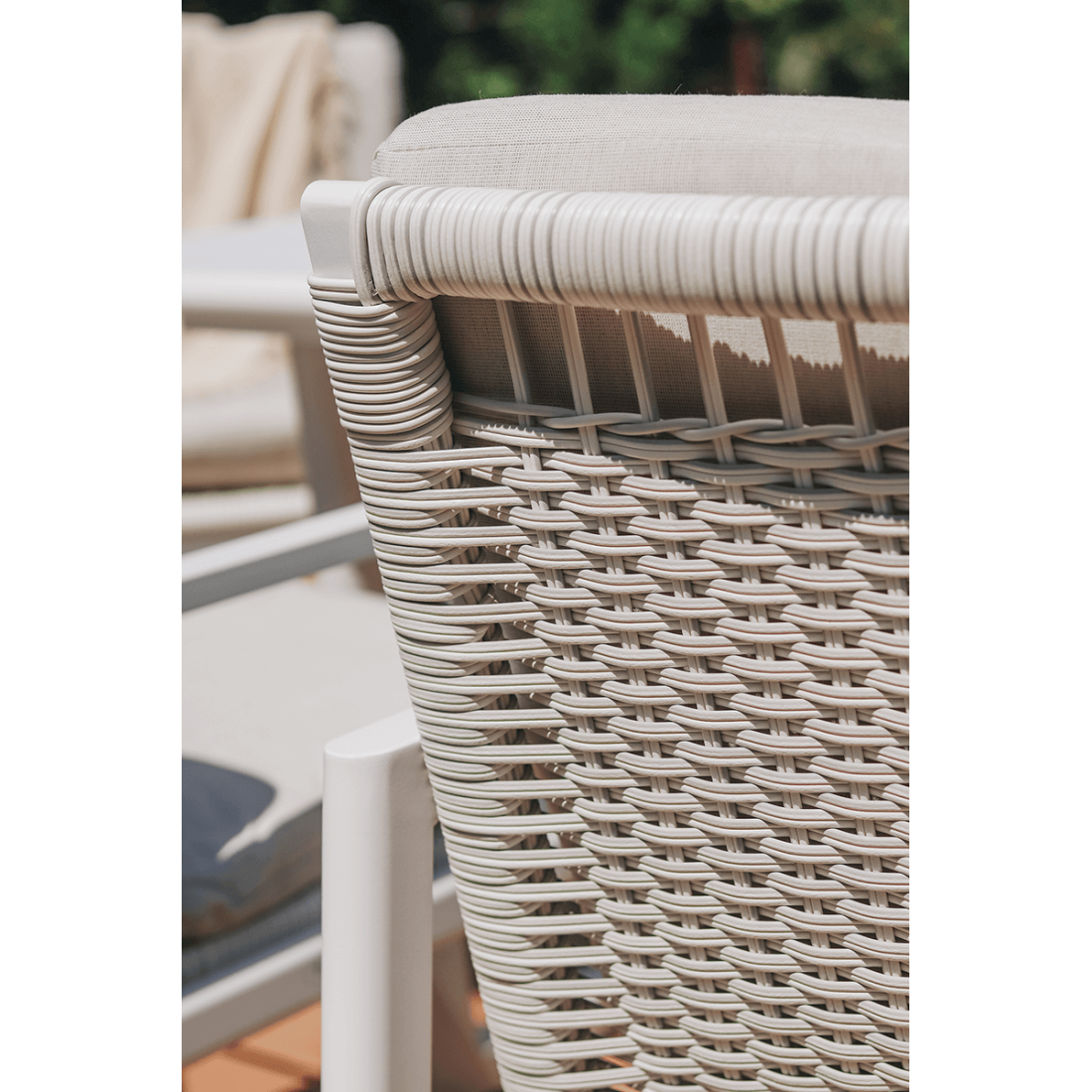 Zestaw jadalniany dla 6 osób - Lotus Dining 61 White Furrore