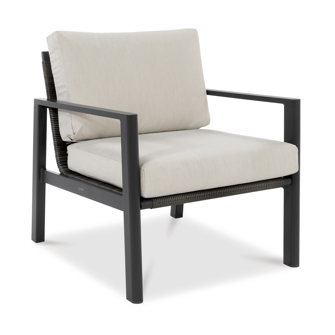 Zestaw mebli wypoczynkowych Lotus Caffe Dark Grey Furrore