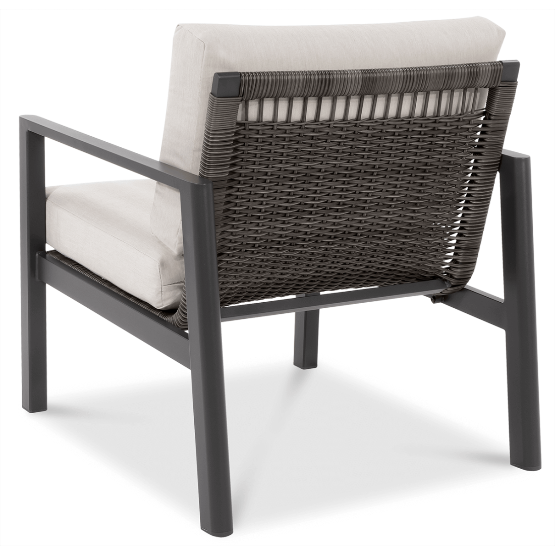 Zestaw mebli wypoczynkowych Lotus Caffe Dark Grey Furrore