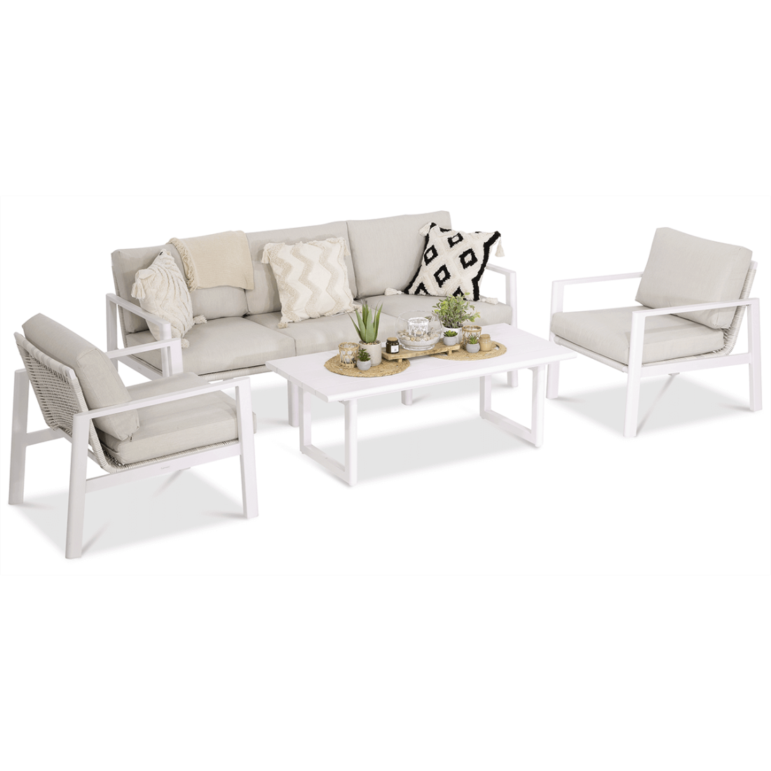 Meble wypoczynkowe Lotus Caffè White Furrore