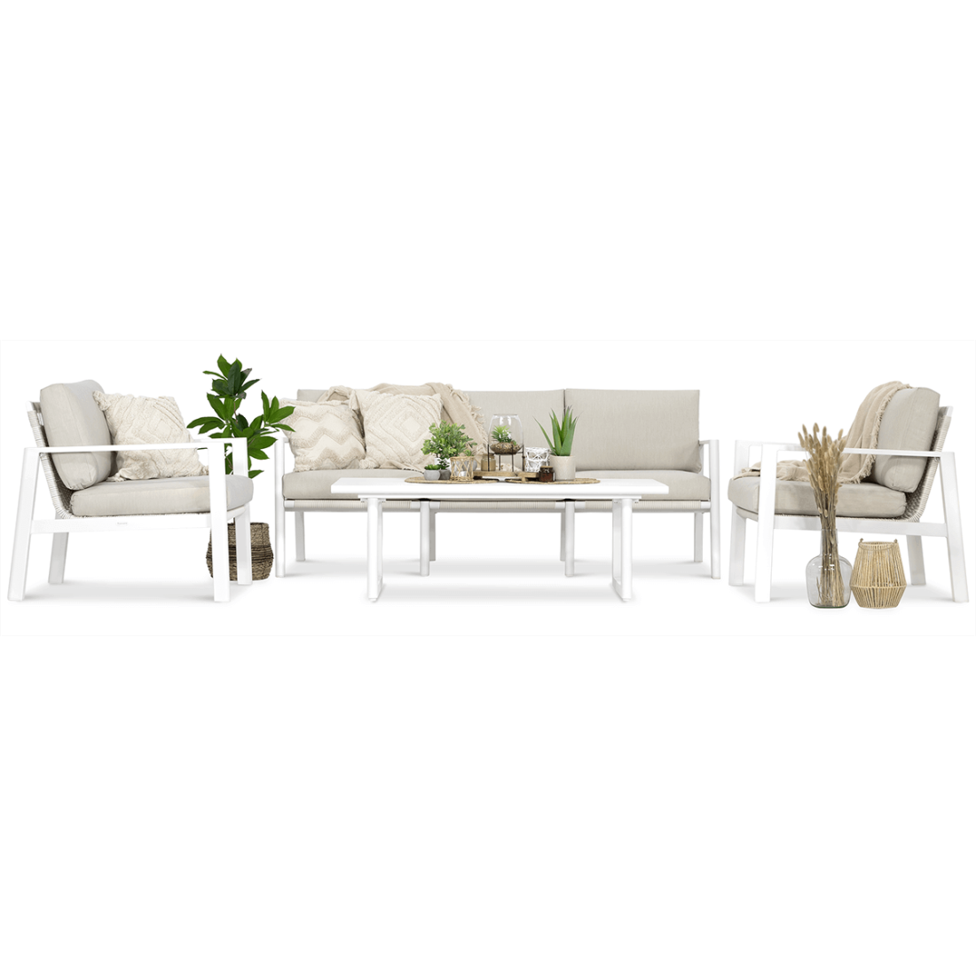 Meble wypoczynkowe Lotus Caffè White Furrore