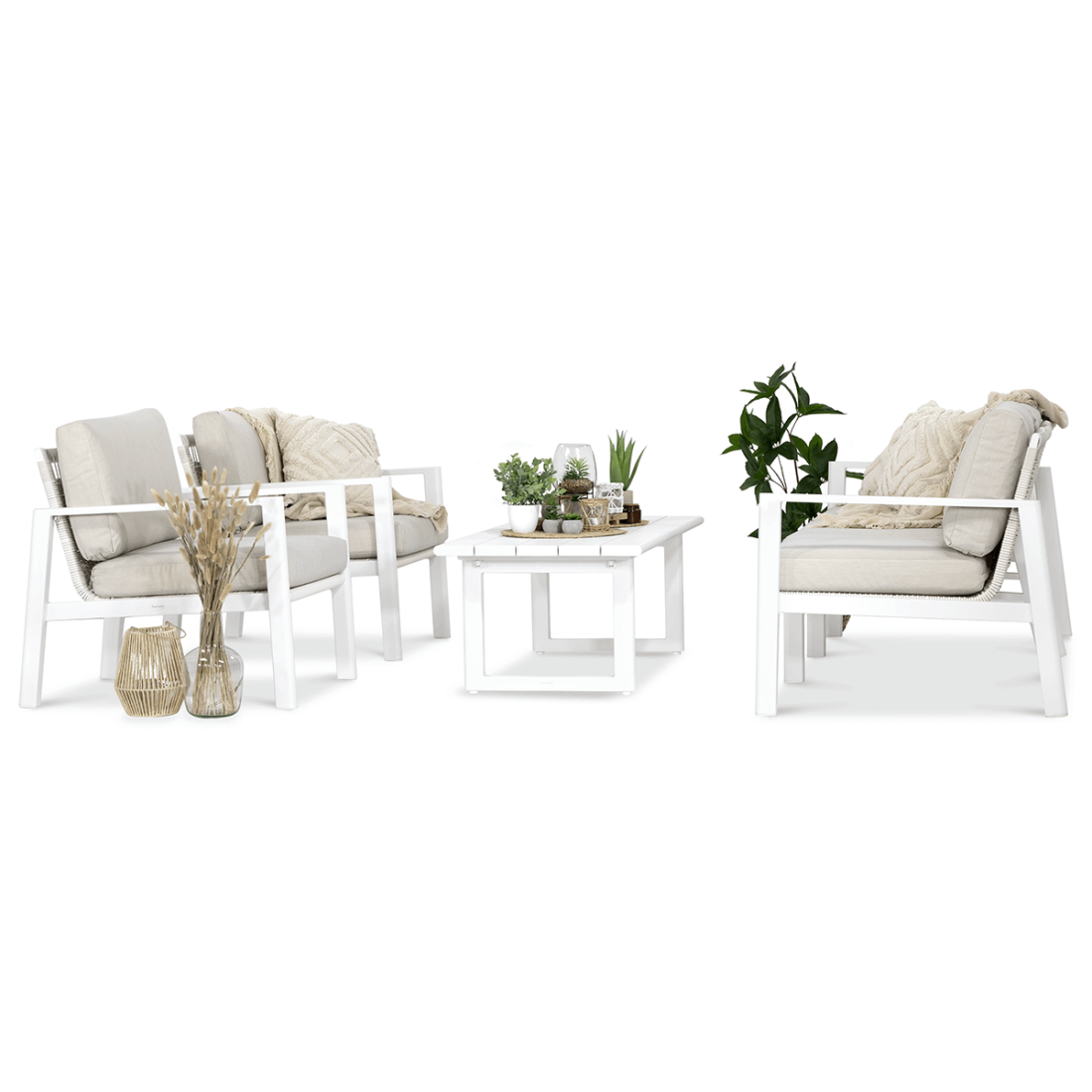 Meble wypoczynkowe Lotus Caffè White Furrore