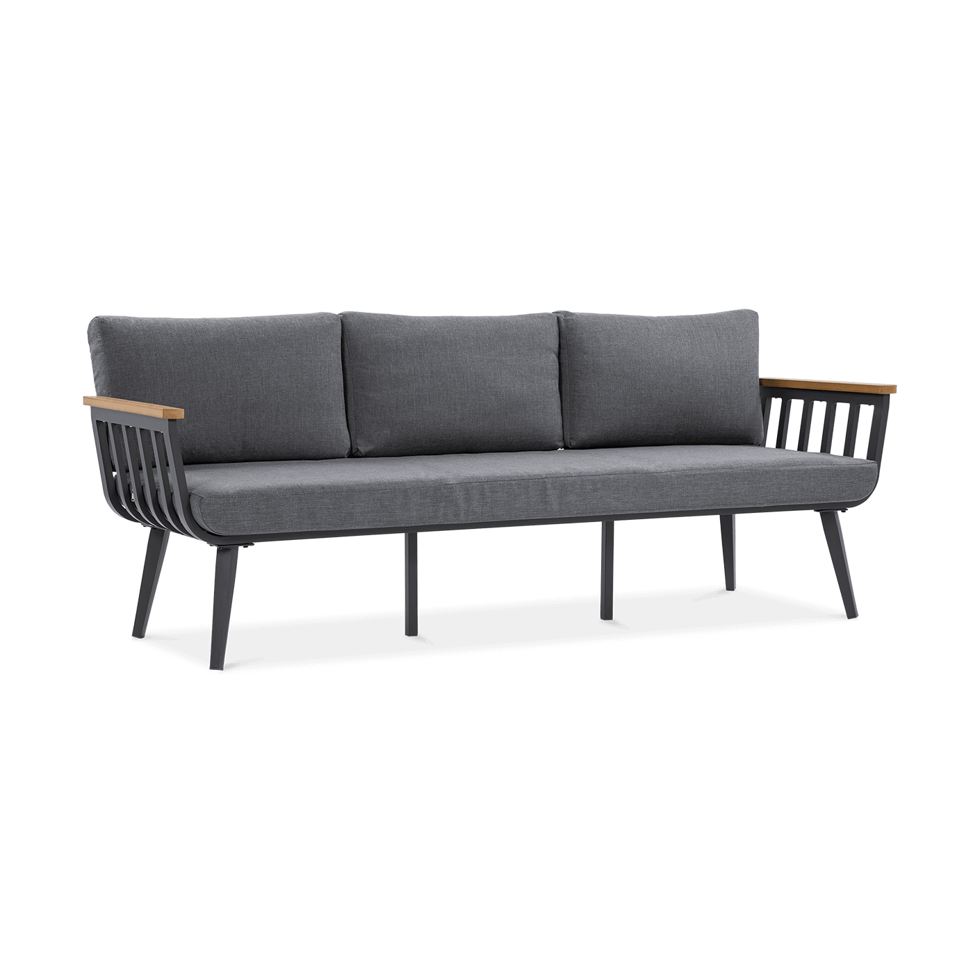 Zestaw mebli balkonowych Stella Caffe Grey