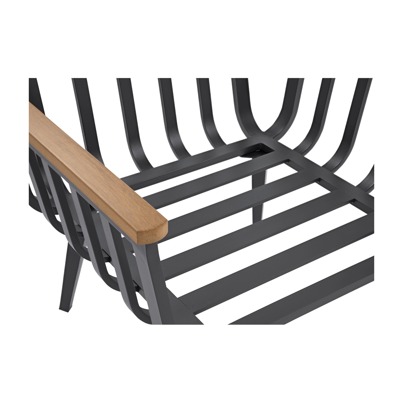 Zestaw mebli balkonowych Stella Caffe Grey