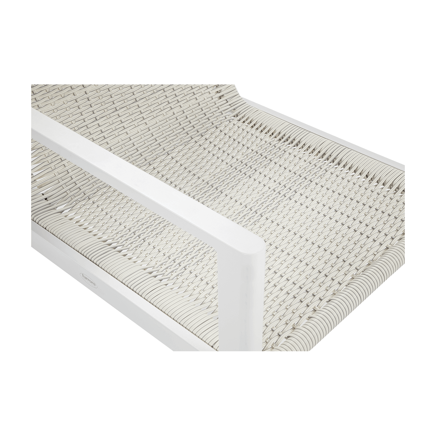 Meble wypoczynkowe do ogrodu - Lotus Dining White Furrore