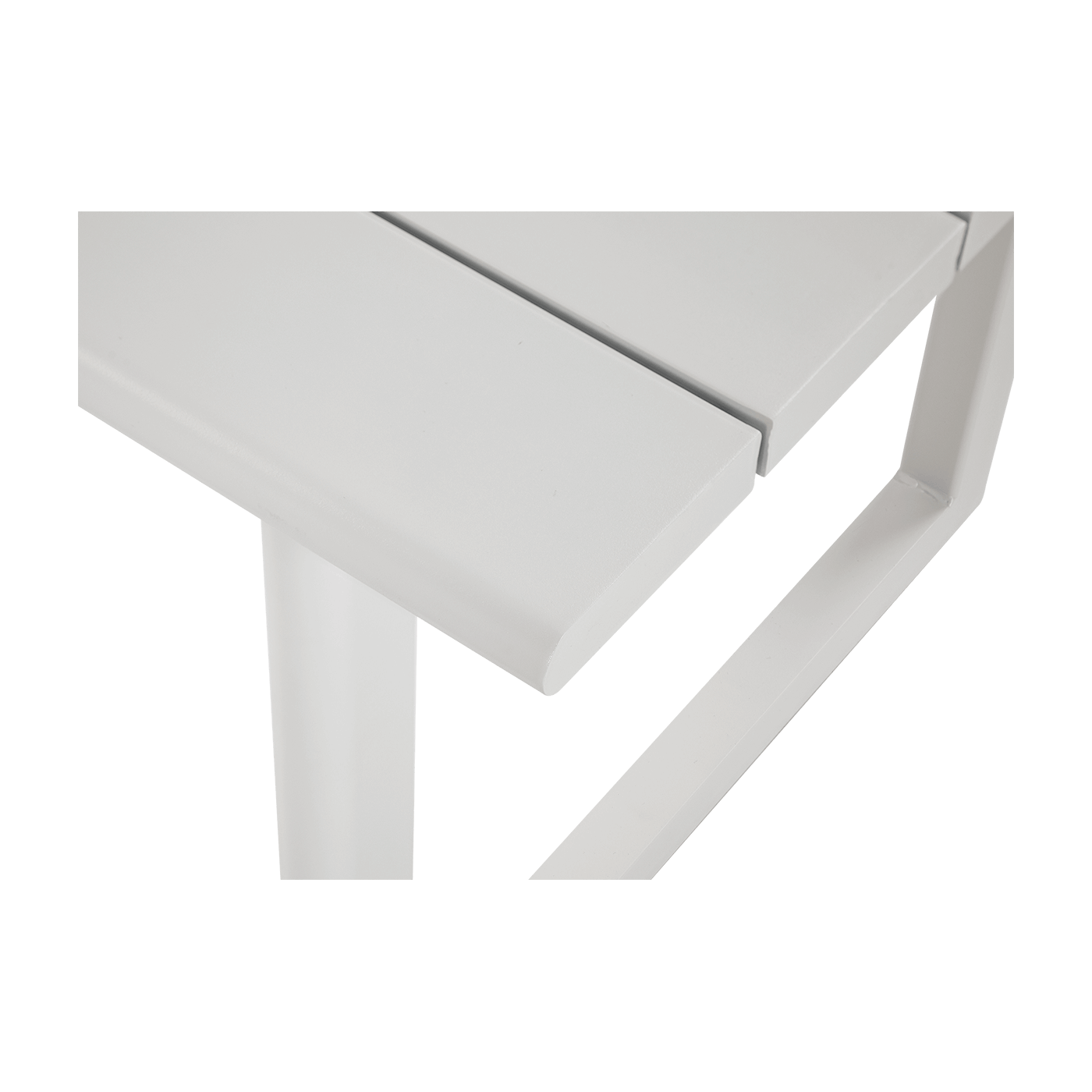 Meble wypoczynkowe do ogrodu - Lotus Dining White Furrore