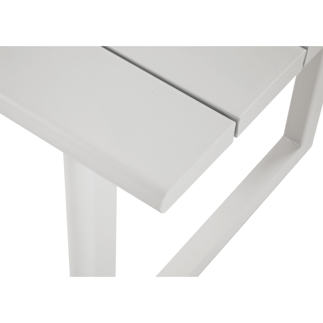 Meble wypoczynkowe do ogrodu - Lotus Dining White Furrore