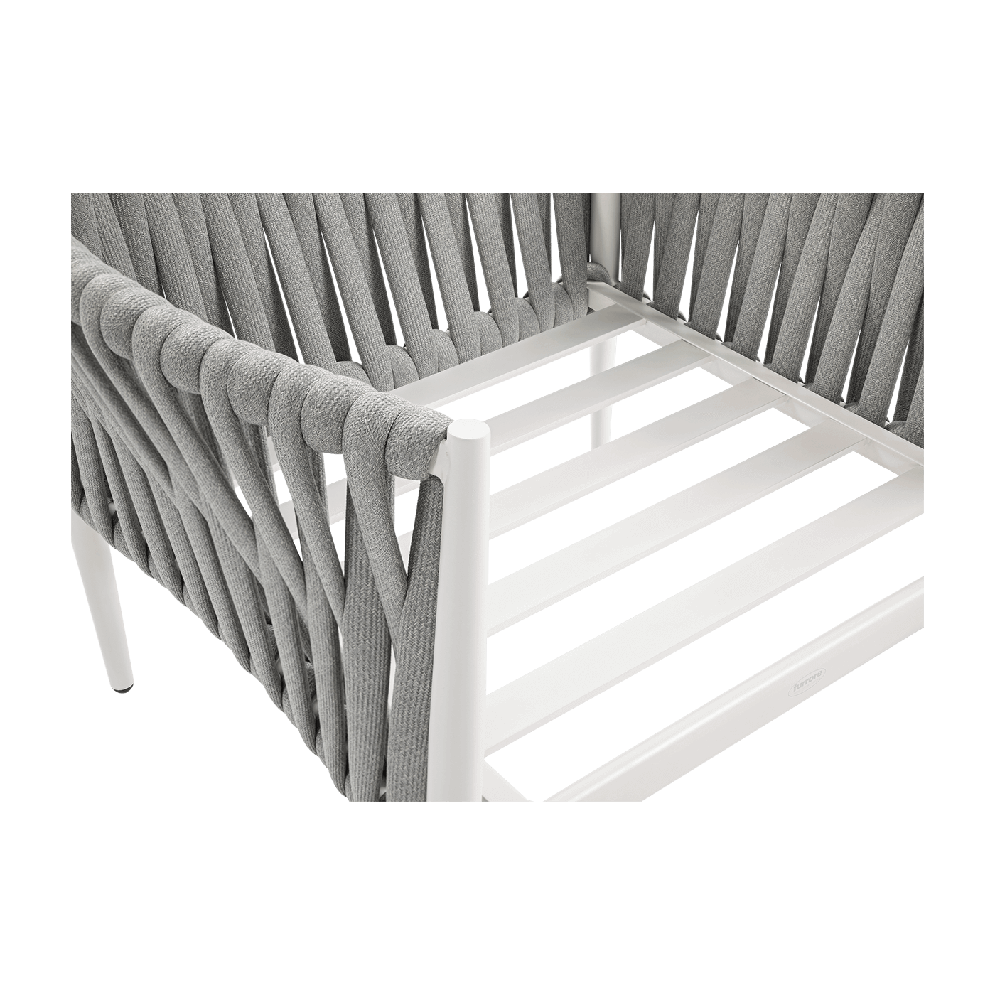 Zestaw mebli ogrodowych Monza Caffe White Furrore