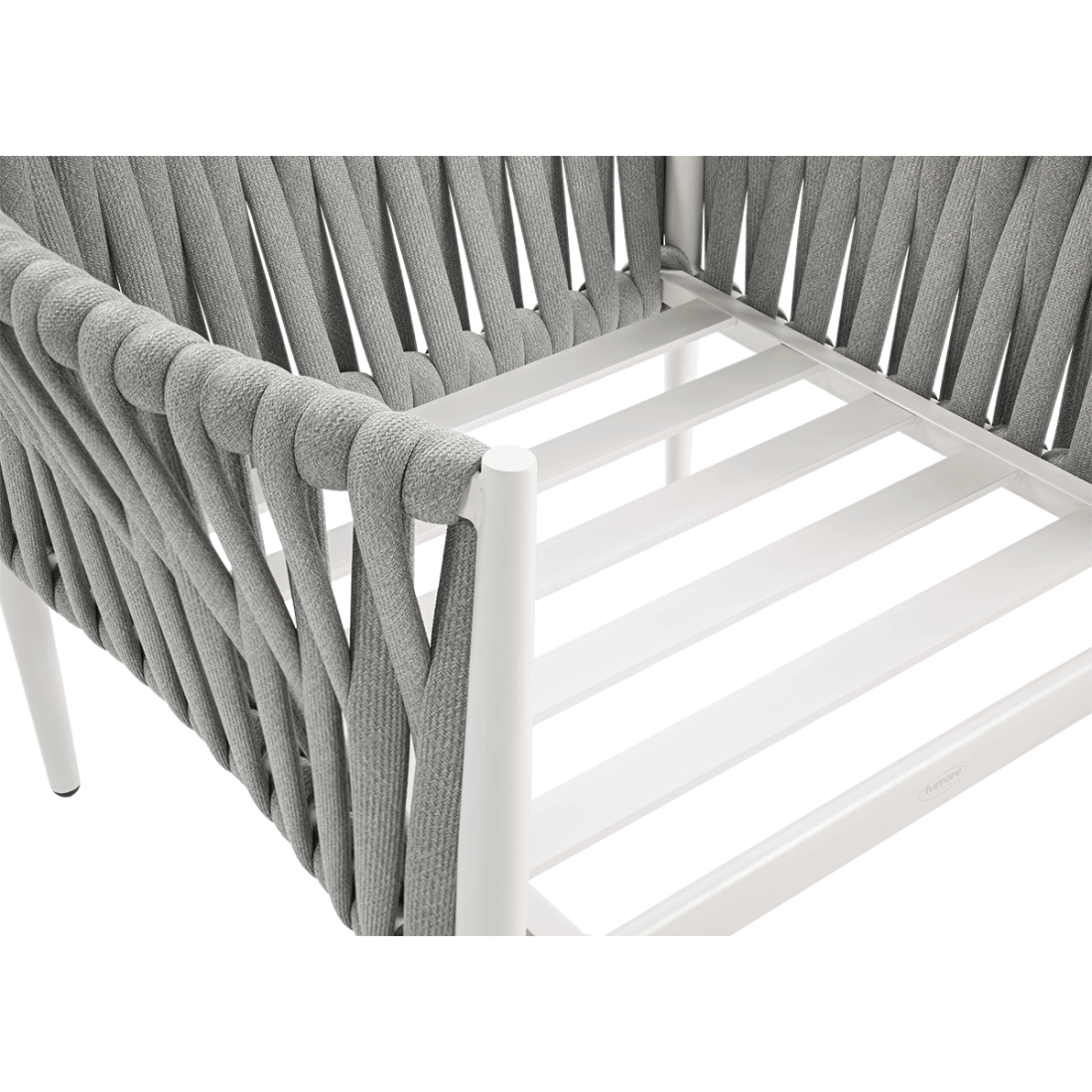 Zestaw mebli ogrodowych Monza Caffe White Furrore