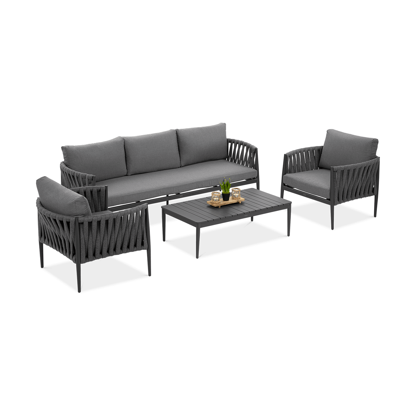 MONZA CAFFE GREY SET