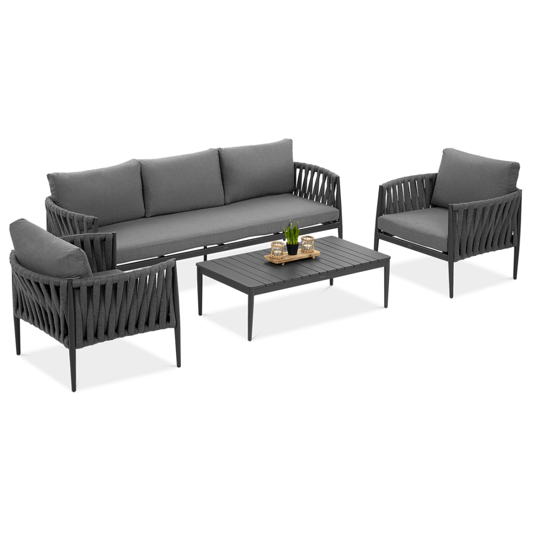 MONZA CAFFE ZESTAW GREY