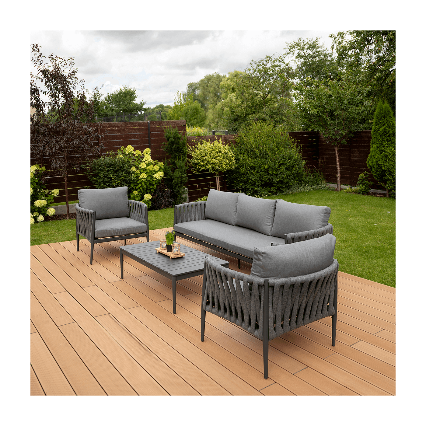 MONZA CAFFE GREY SET