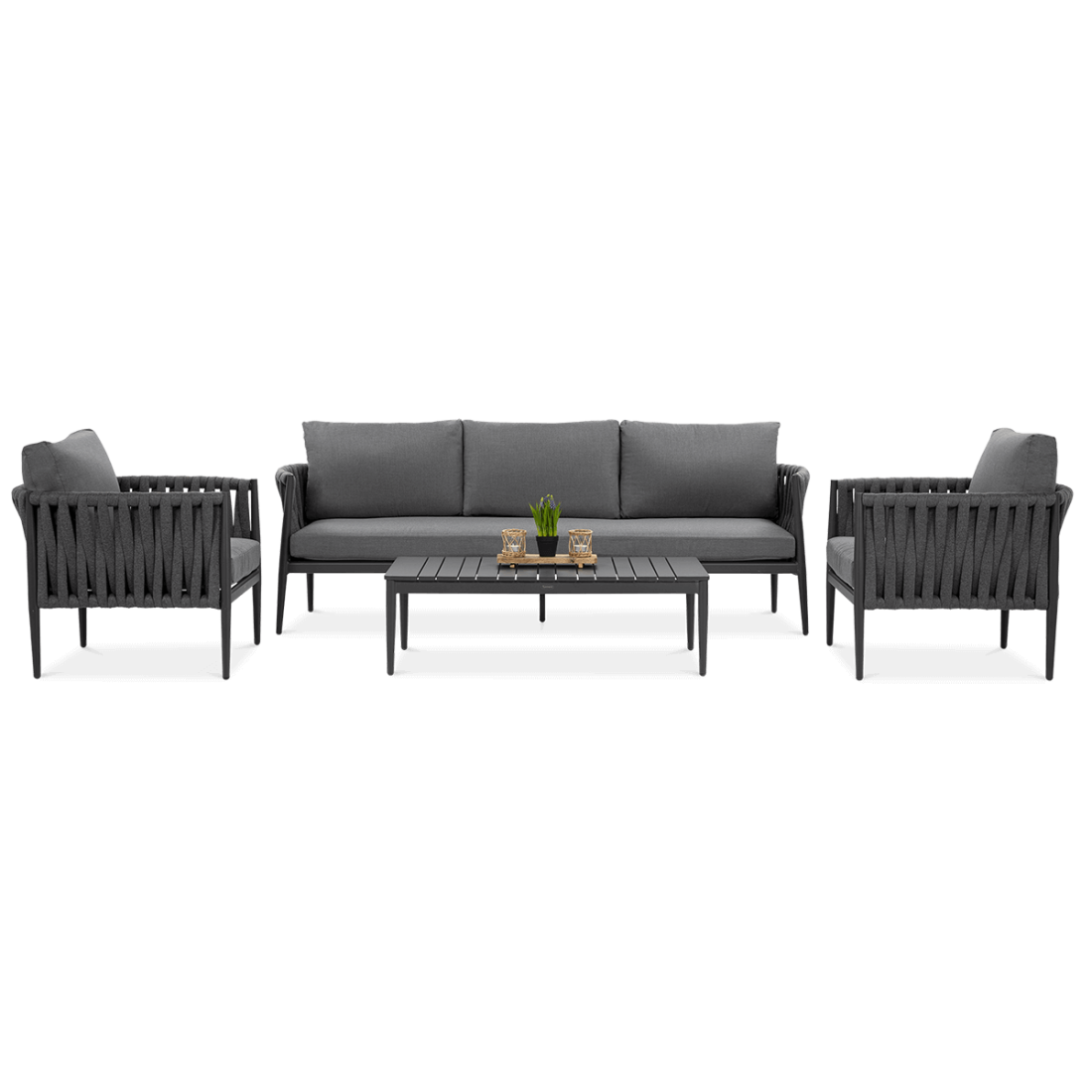 MONZA CAFFE ZESTAW GREY