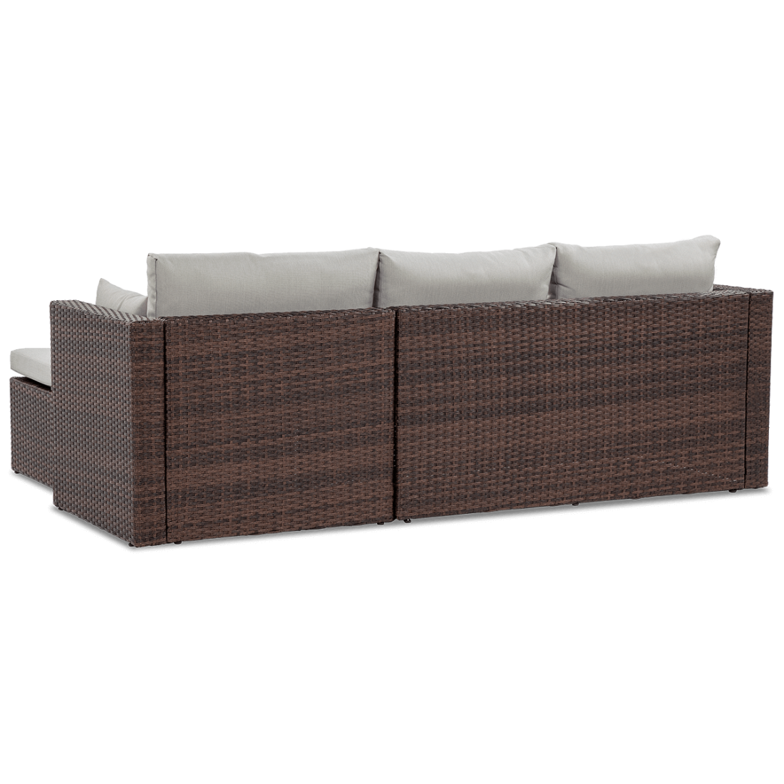 LISBON BROWN CORNER SOFA