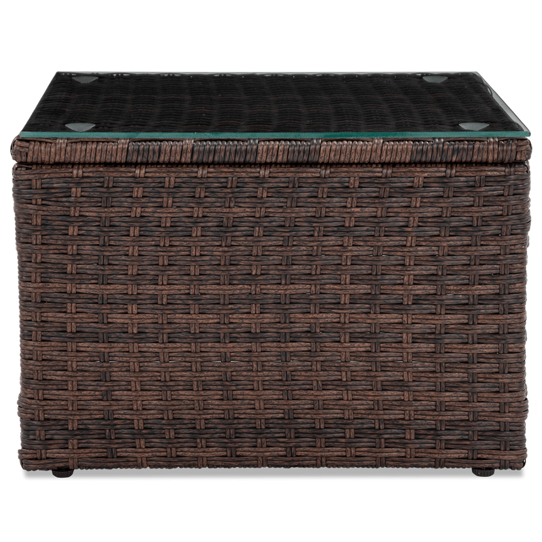 Naroznik ogrodowy technorattanowy LIZBONA Brown