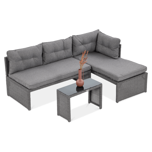 Narożnik ogrodowy Canvas Graphite dla klientów biznesowych