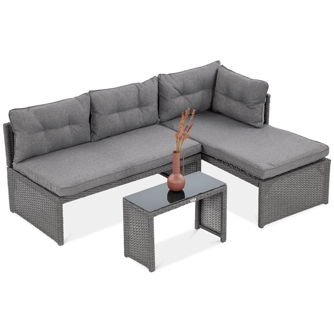 Narożnik ogrodowy Canvas Graphite dla klientów biznesowych