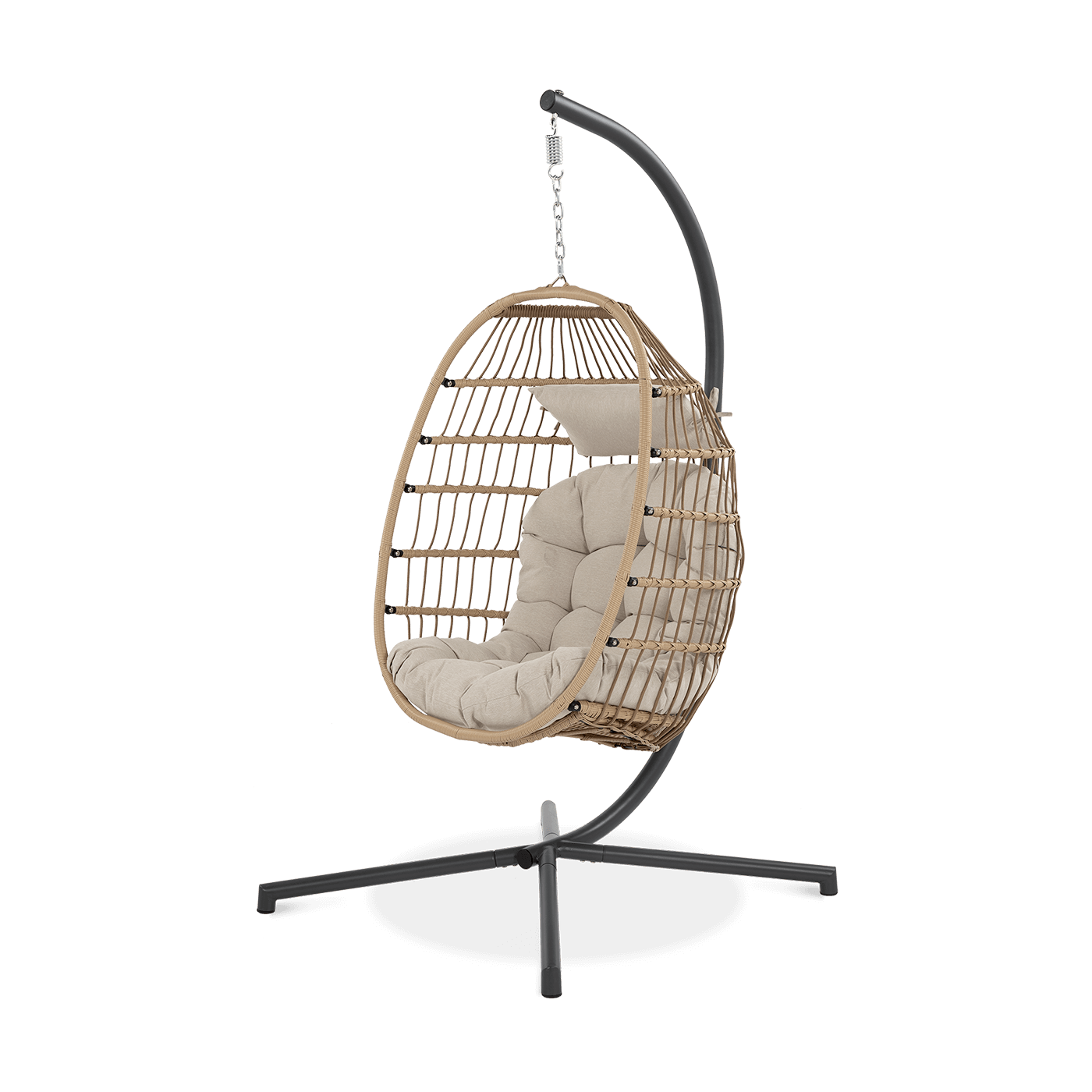 HARMONY FOTEL WISZĄCY BEIGE