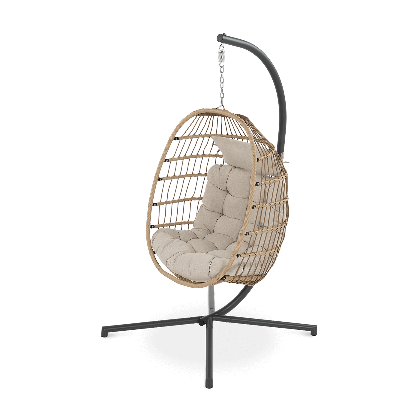 HARMONY FOTEL WISZĄCY BEIGE