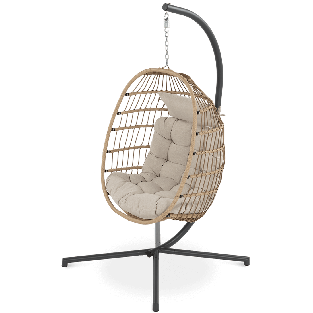 Fotel wiszący ogrodowy Harmony Beige