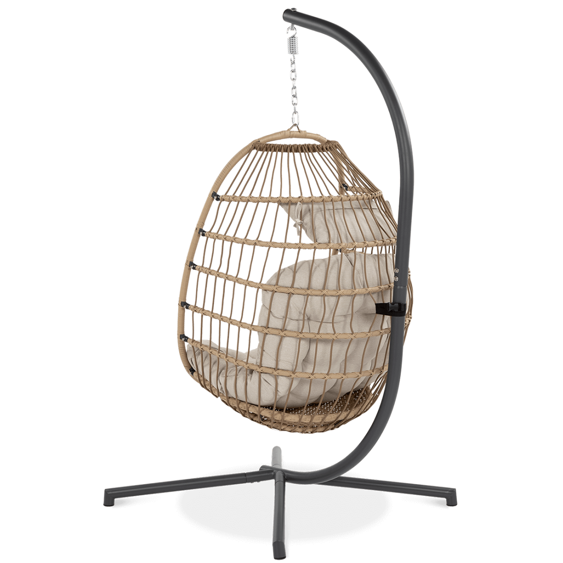 HARMONY FOTEL WISZĄCY BEIGE