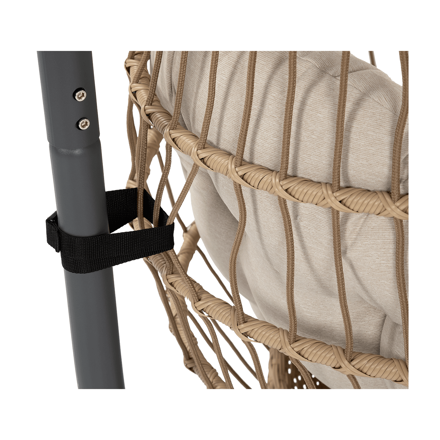 Fotel wiszący ogrodowy Harmony Beige