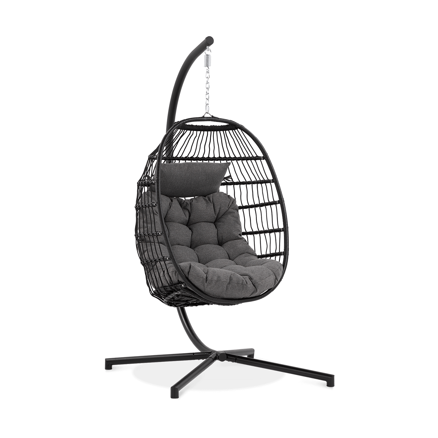 HARMONY FOTEL WISZĄCY BLACK