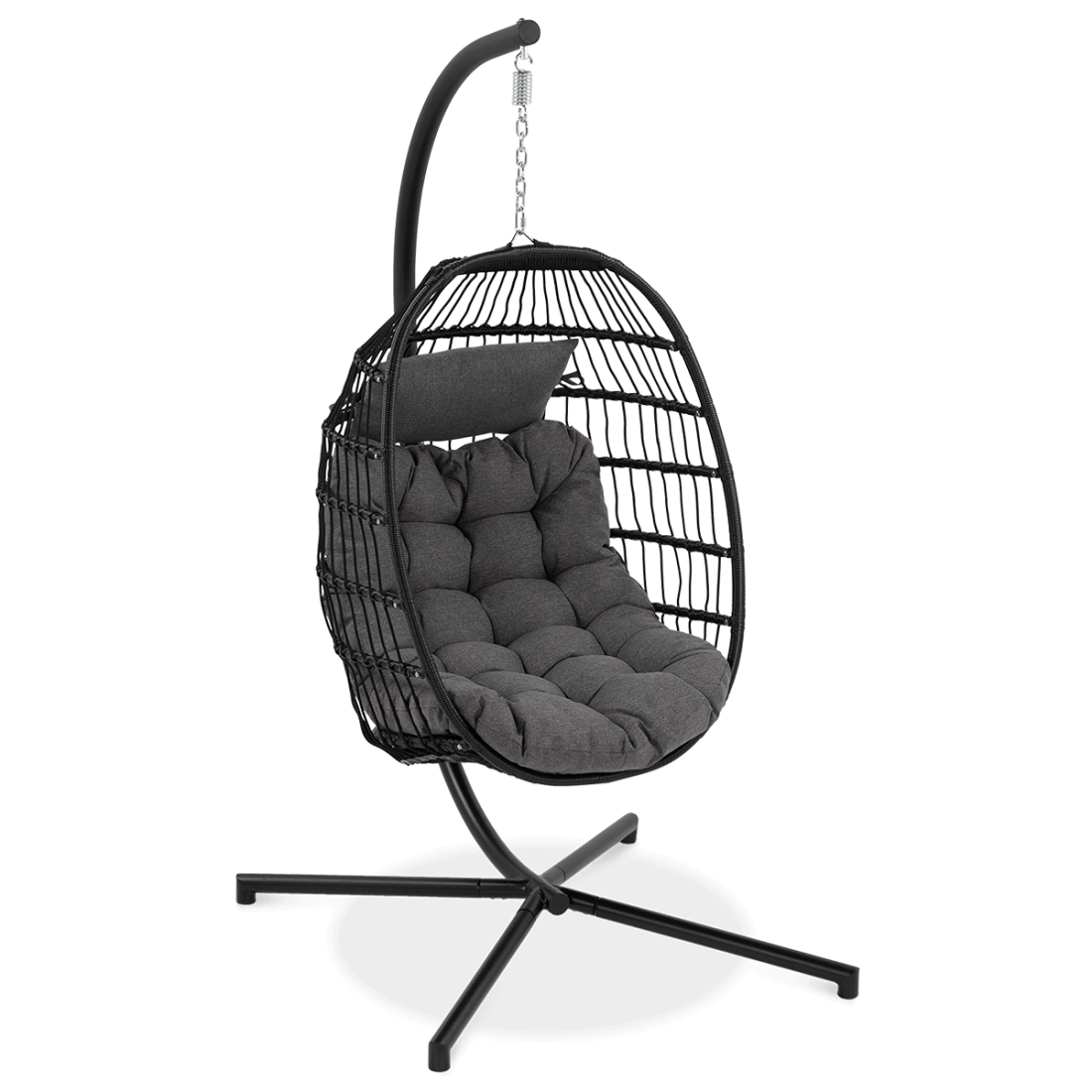 HARMONY FOTEL WISZĄCY BLACK