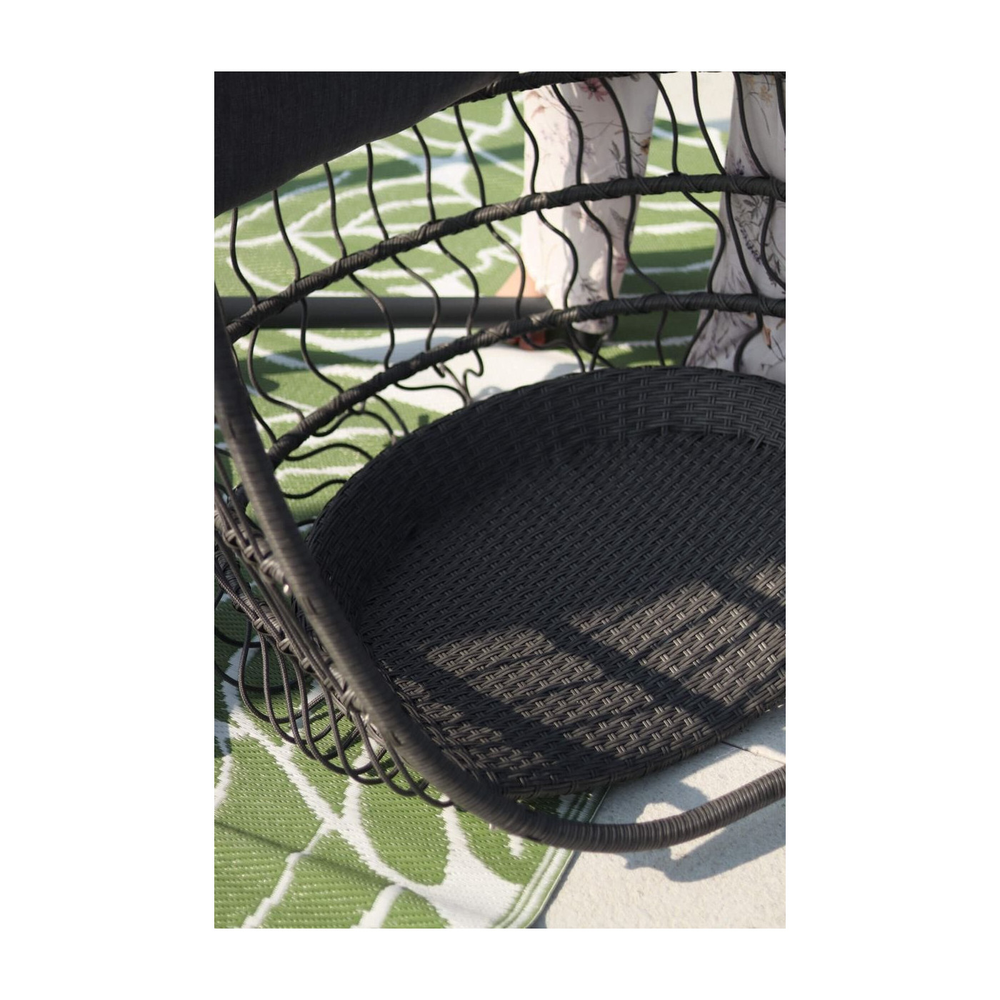 HARMONY BLACK HANGING CHAIR