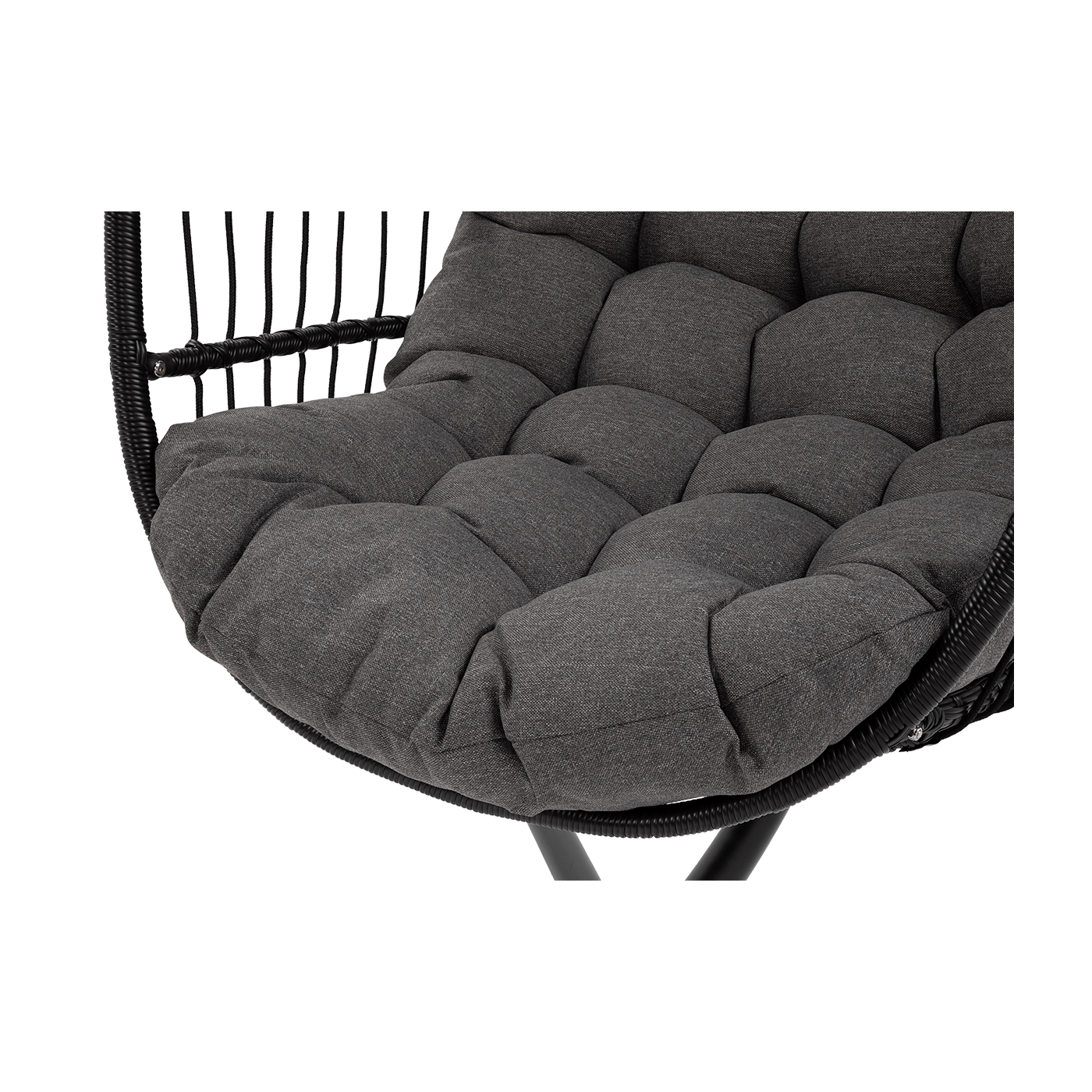 HARMONY FOTEL WISZĄCY BLACK