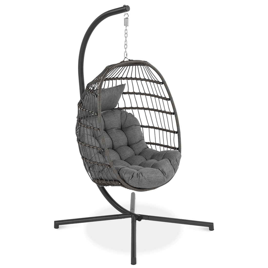 HARMONY FOTEL WISZĄCY GREY