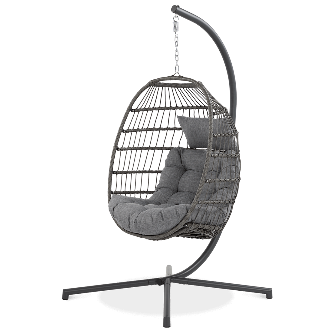 HARMONY FOTEL WISZĄCY GREY