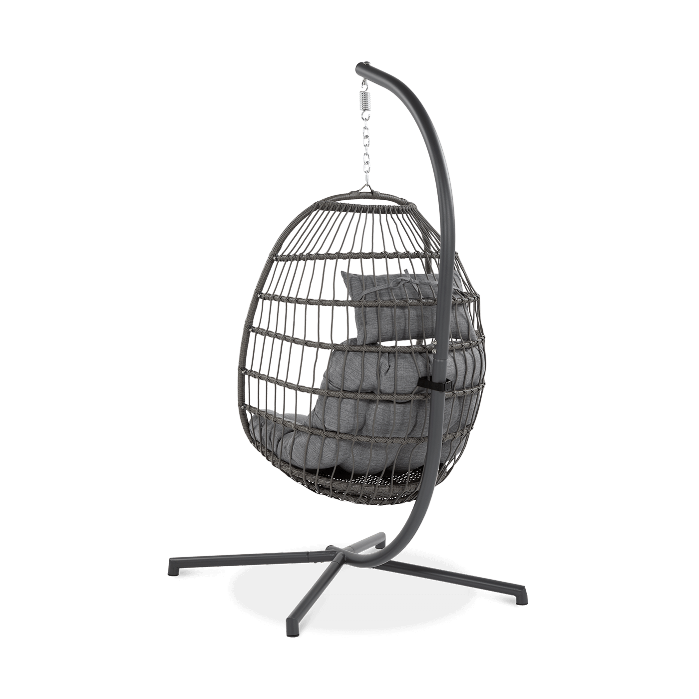 HARMONY FOTEL WISZĄCY GREY