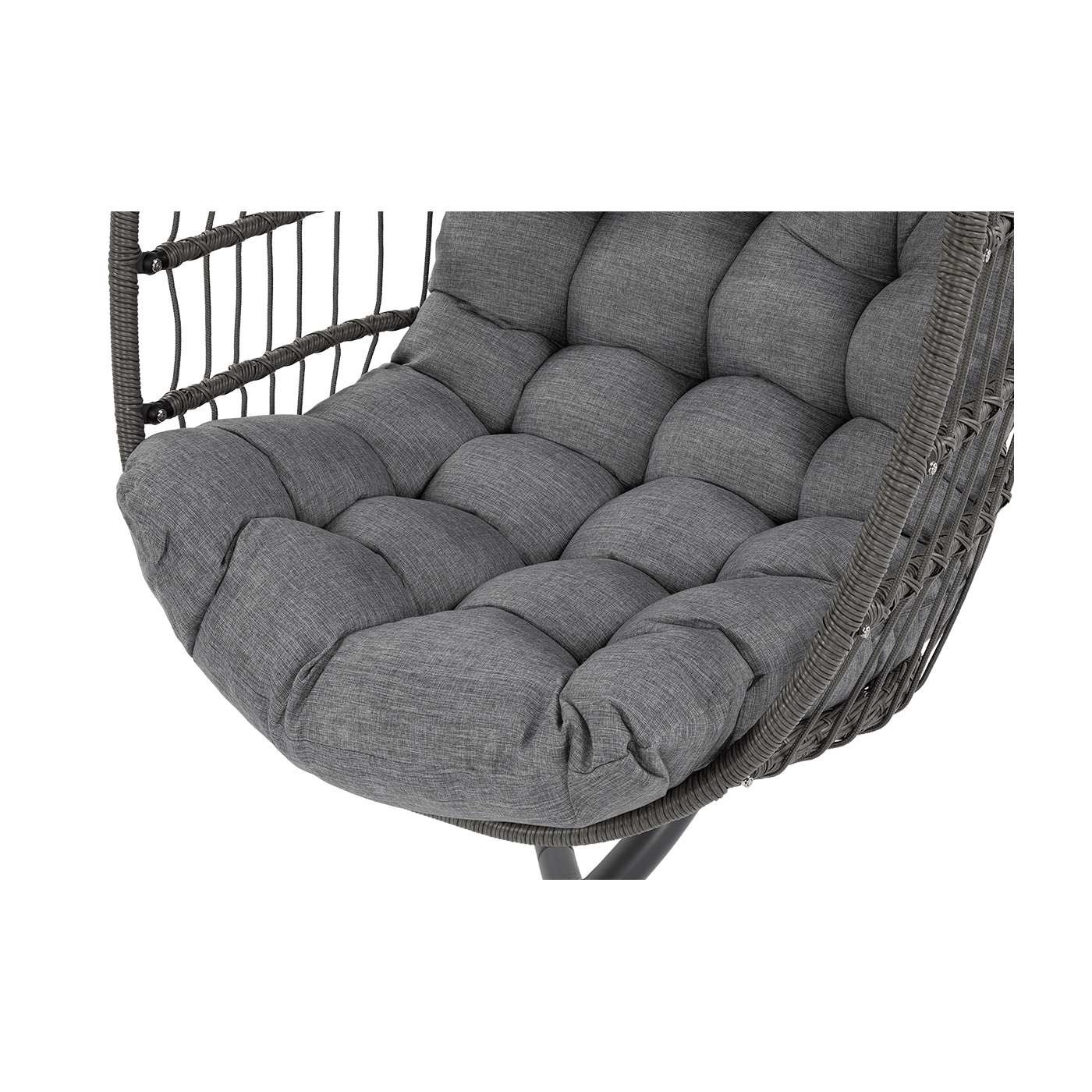 HARMONY FOTEL WISZĄCY GREY