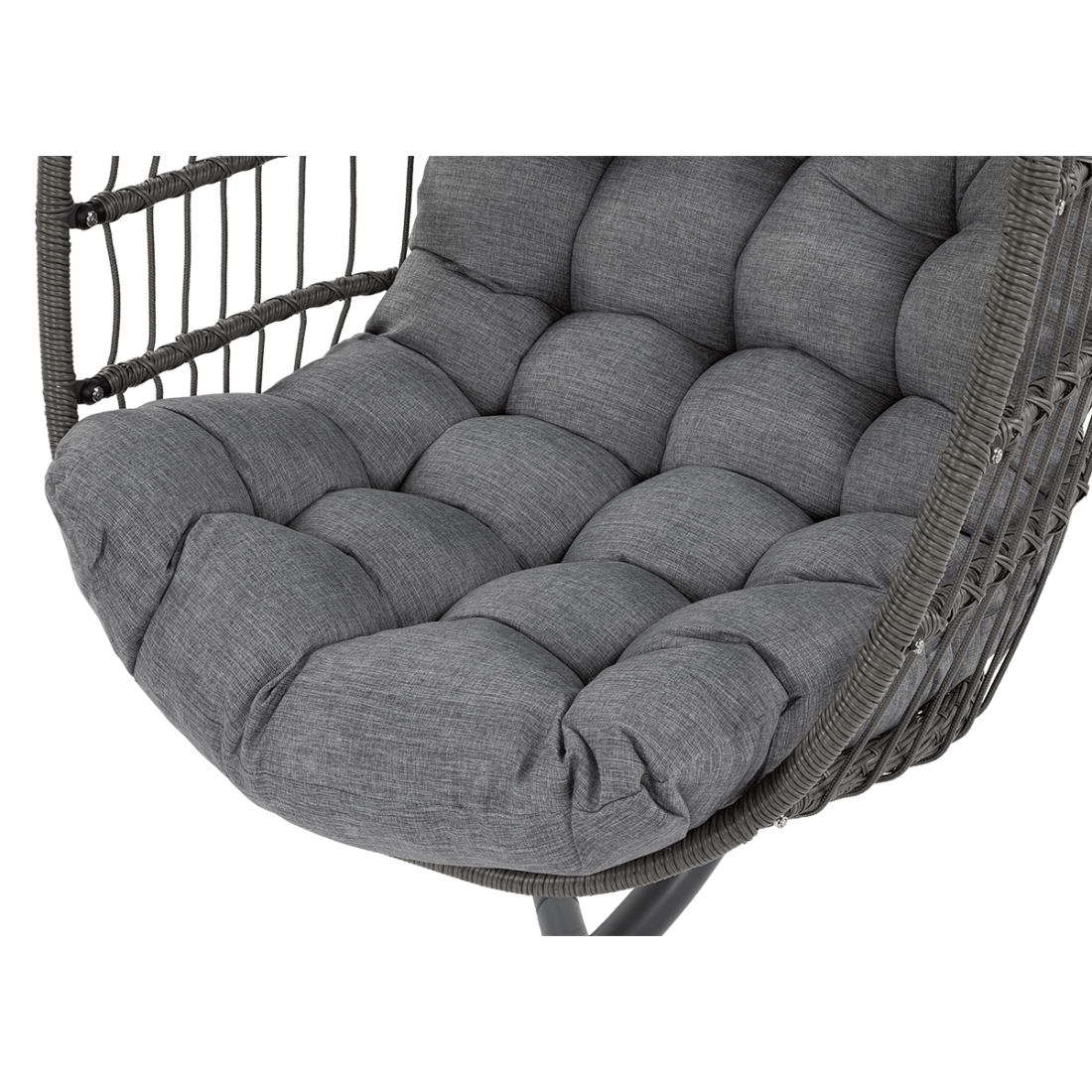 HARMONY FOTEL WISZĄCY GREY