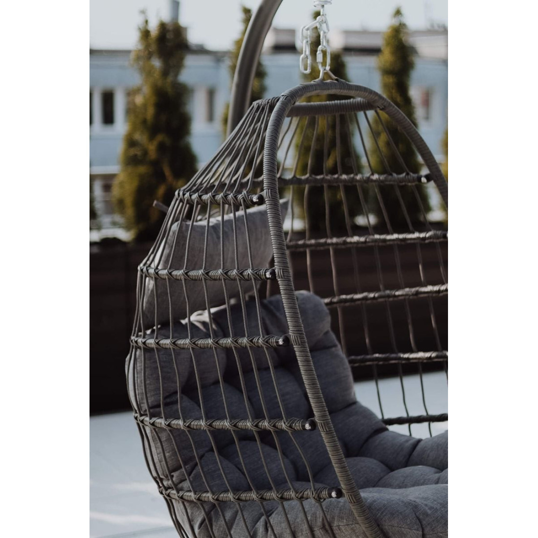 HARMONY HANGING CHAIR GREY