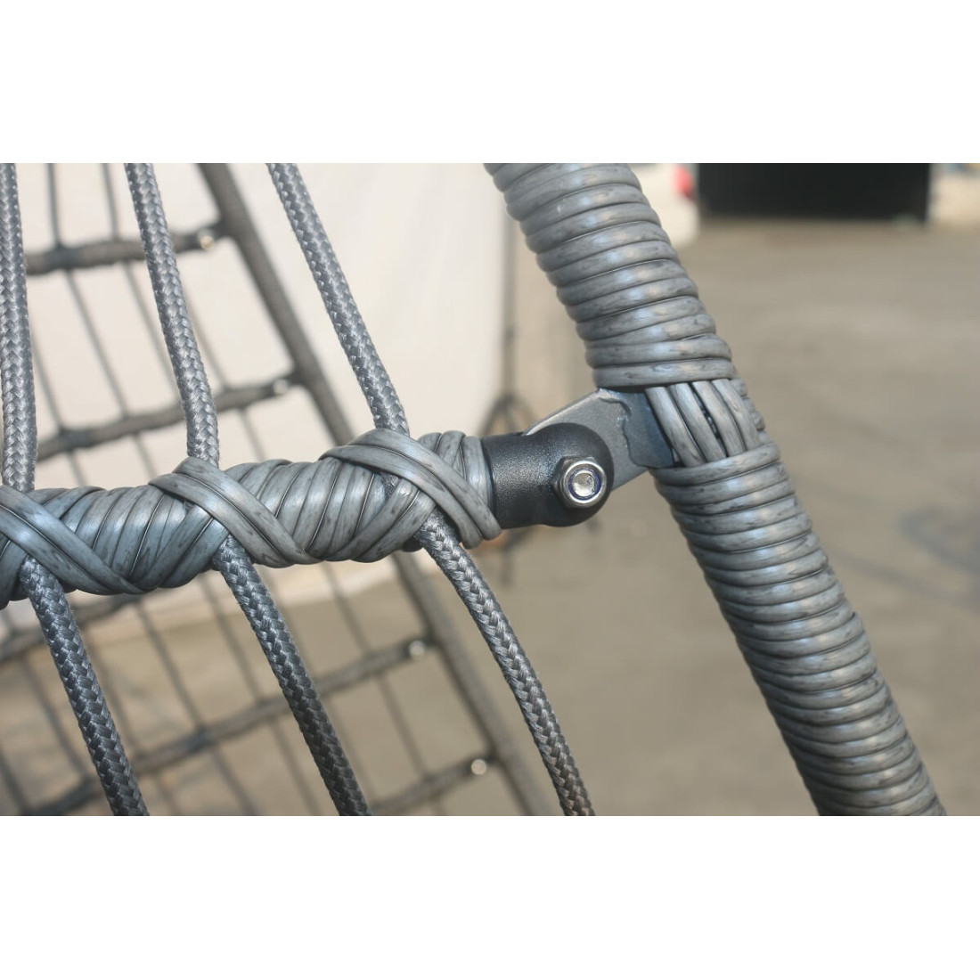 HARMONY FOTEL WISZĄCY GREY