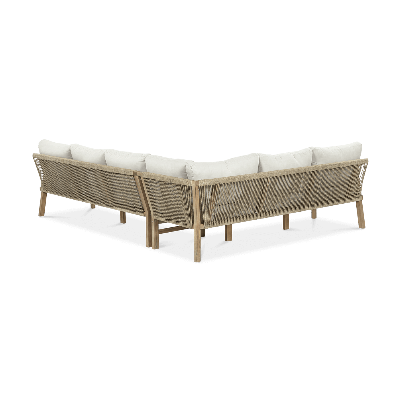 Naroznik ogrodowy z drewna akacjowego MARIGOLD DINING