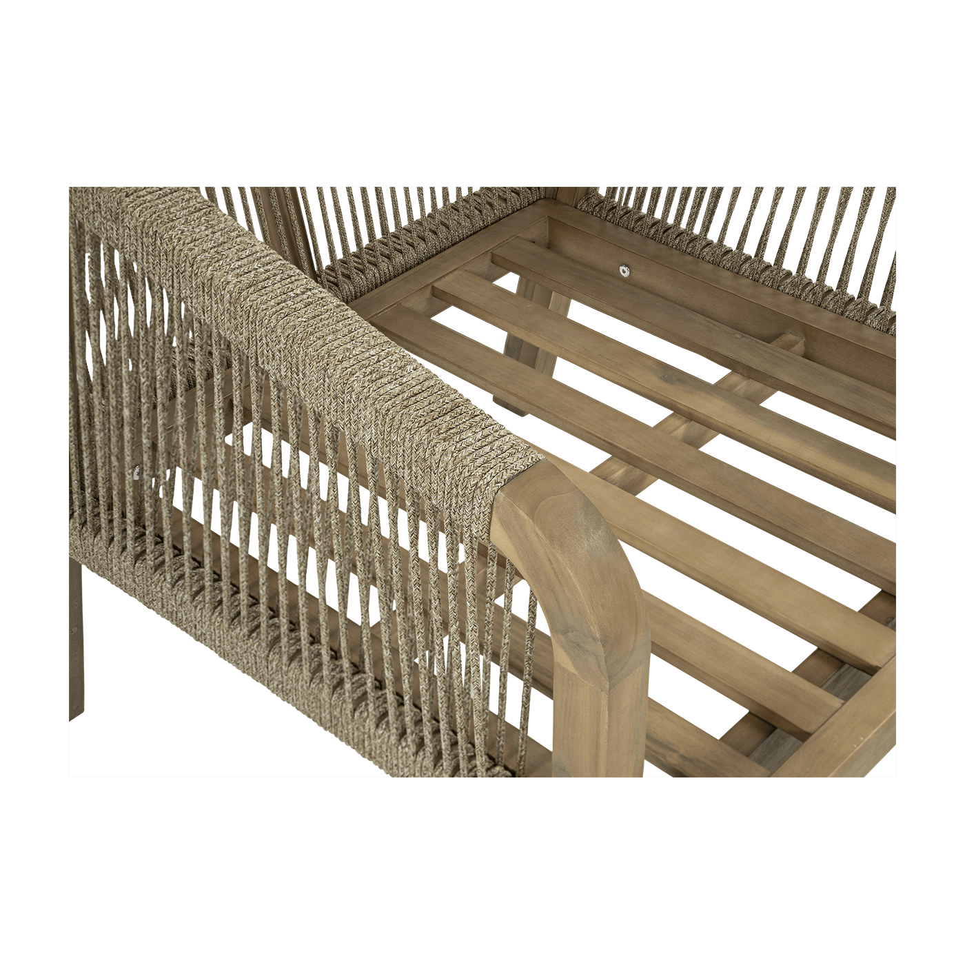 Naroznik ogrodowy z drewna akacjowego MARIGOLD DINING