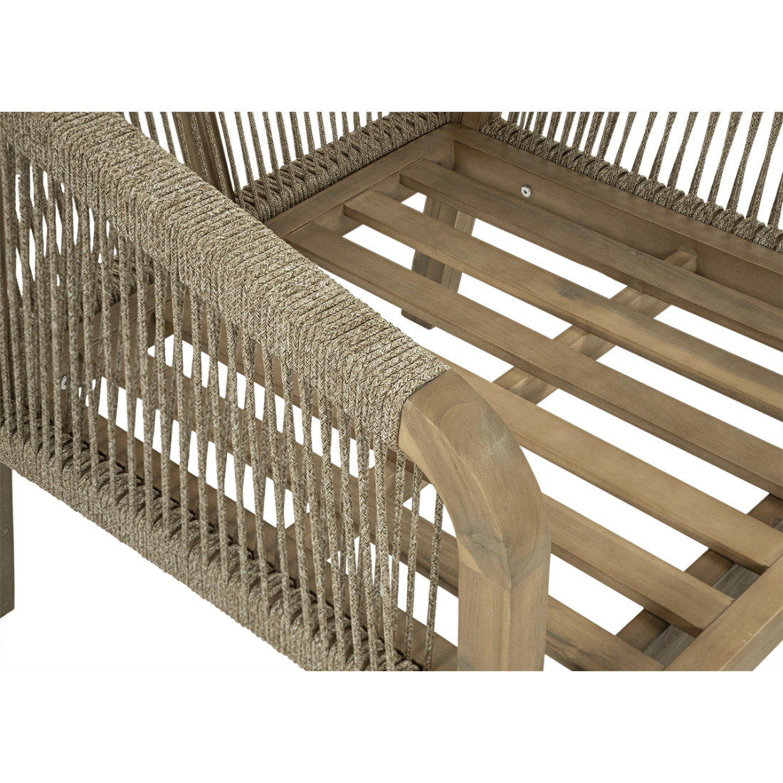 Naroznik ogrodowy z drewna akacjowego MARIGOLD DINING