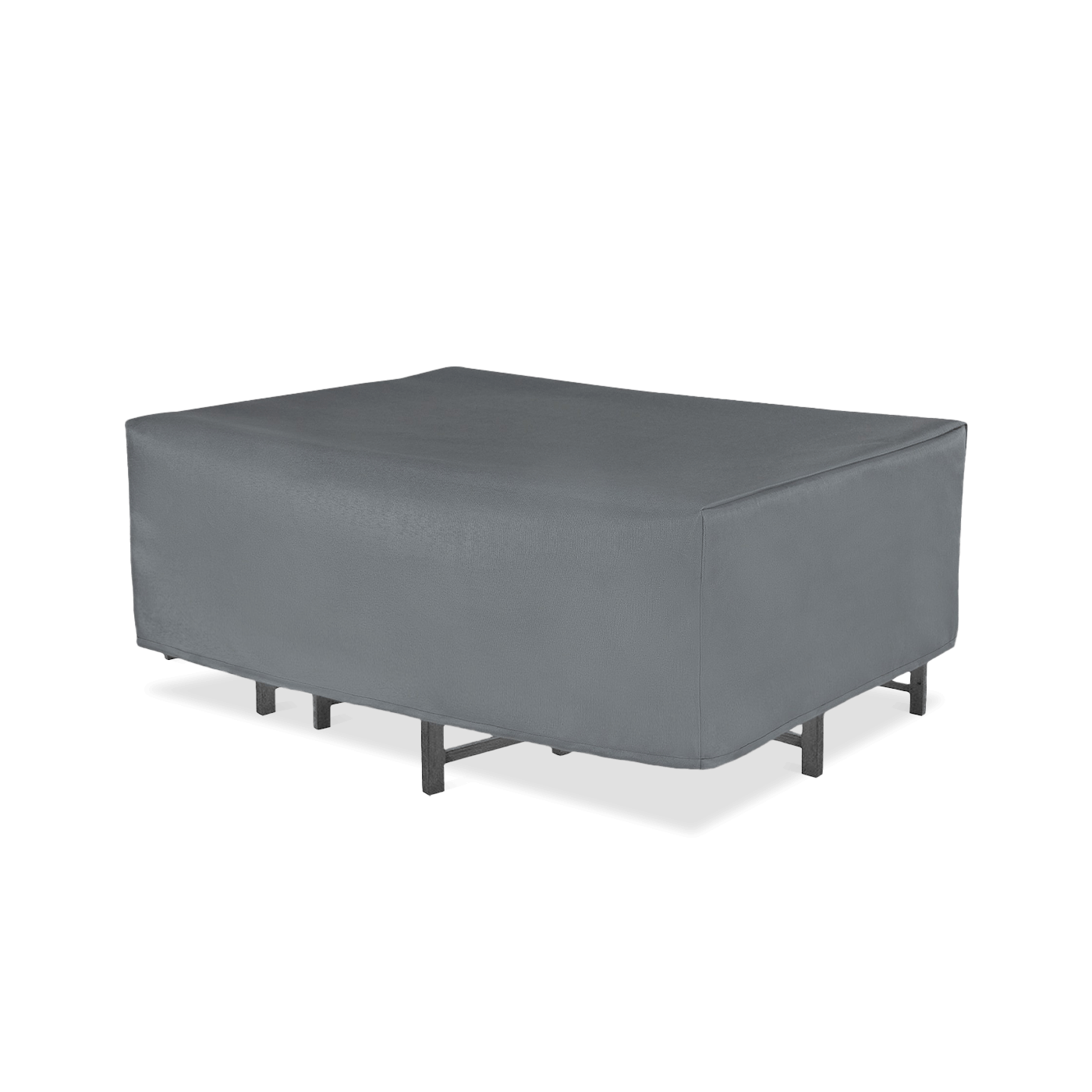 pokrowiec na meble jadalniane w kolorze szarym