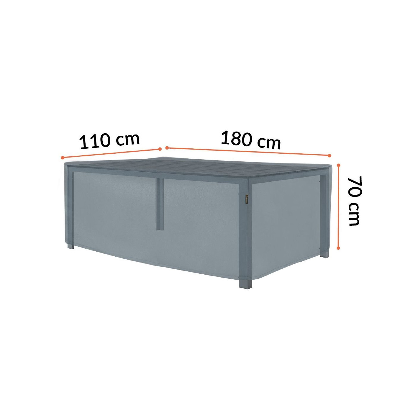 TABLE COVER 180x110x70CM