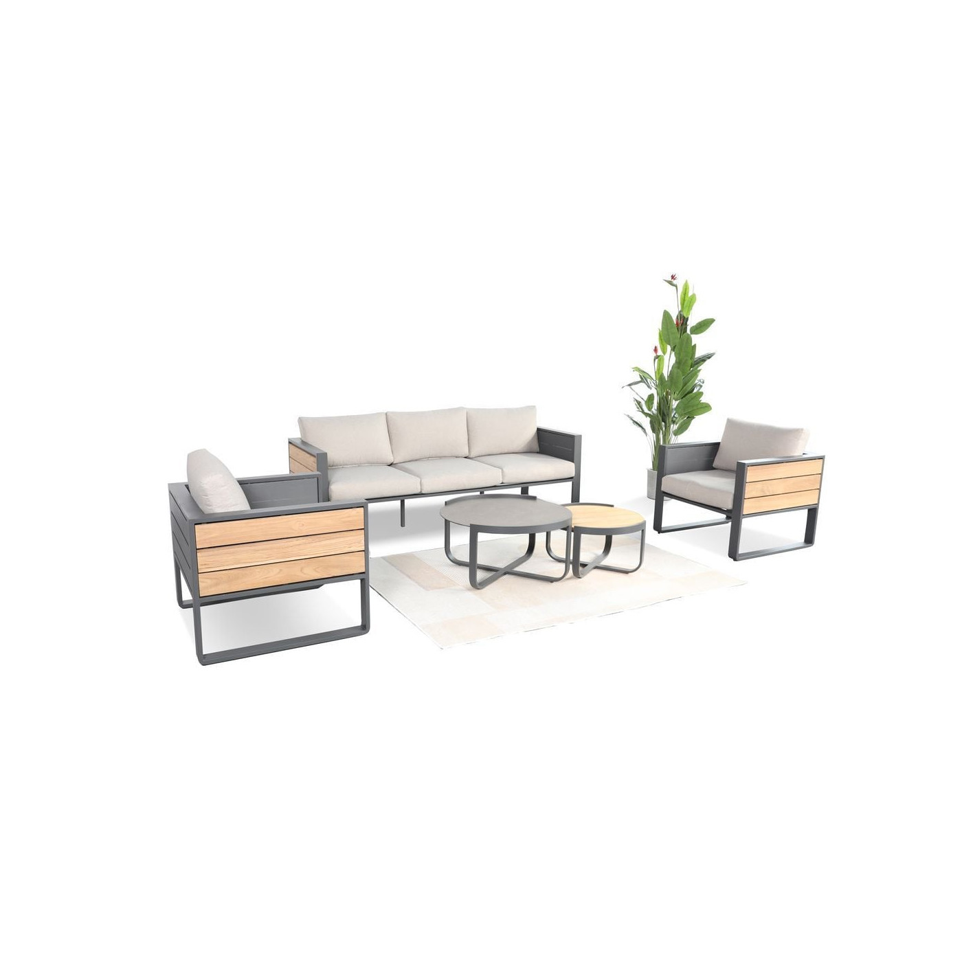 CARDENA CAFFE GREY SET