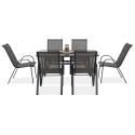 Zestaw mebli ogrodowych Bologna 1506 Light Grey