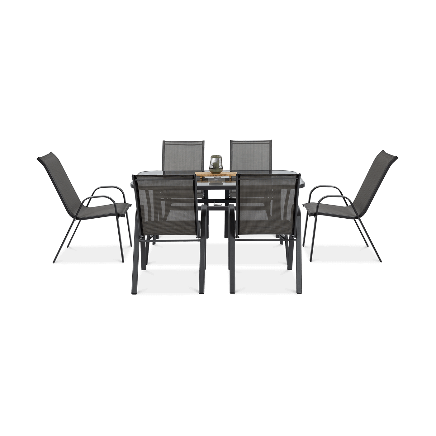 BOLOGNA 150/6 LIGHT GREY SET