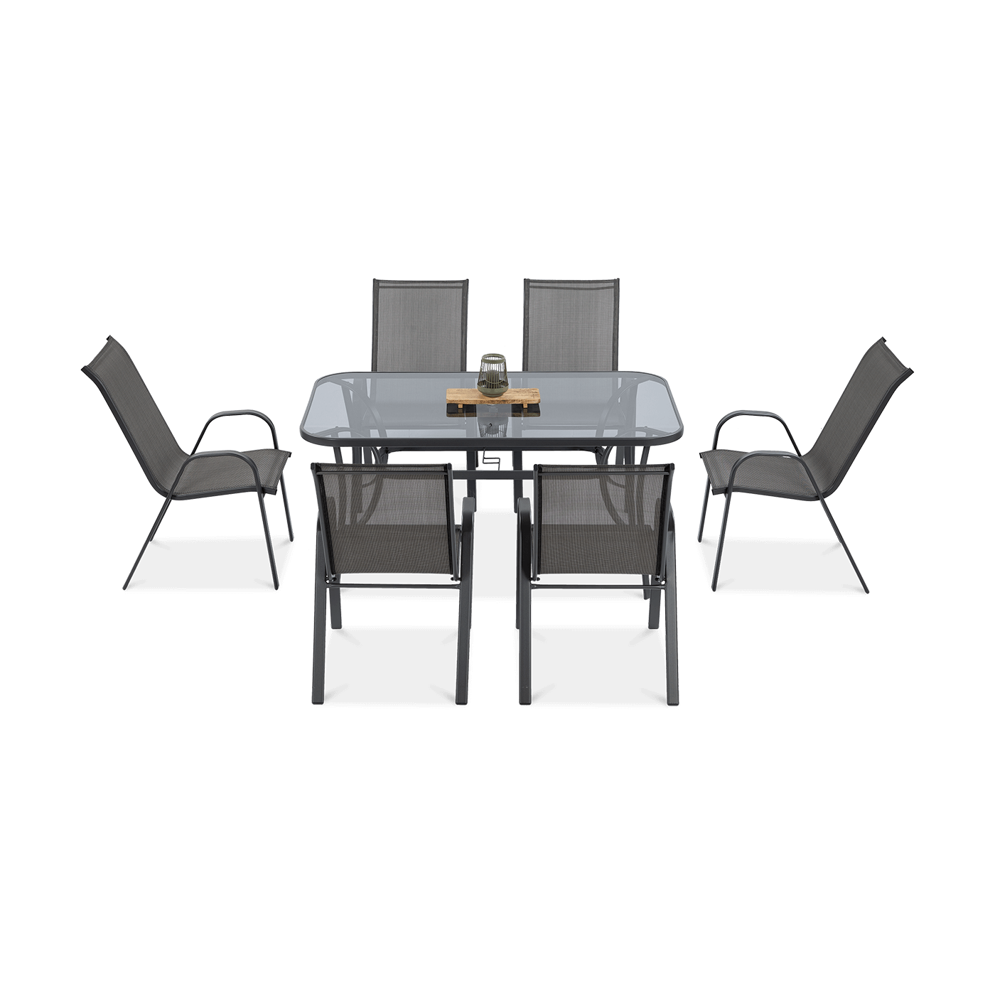 BOLOGNA 150/6 LIGHT GREY SET