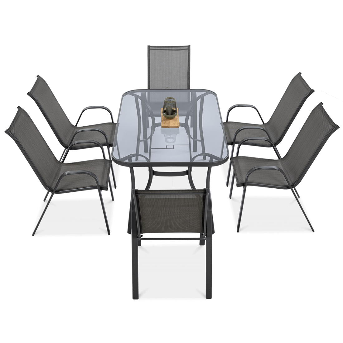 BOLOGNA 150/6 LIGHT GREY SET