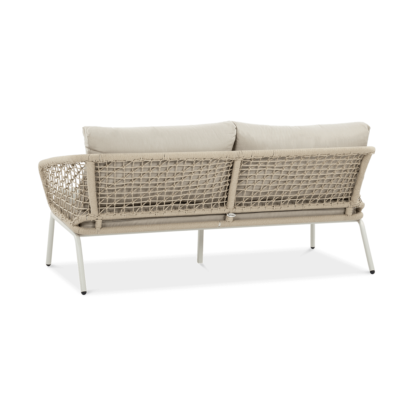 Zestaw mebli ogrodowych ROME Caffe Light Beige do przestrzeni biznesowych