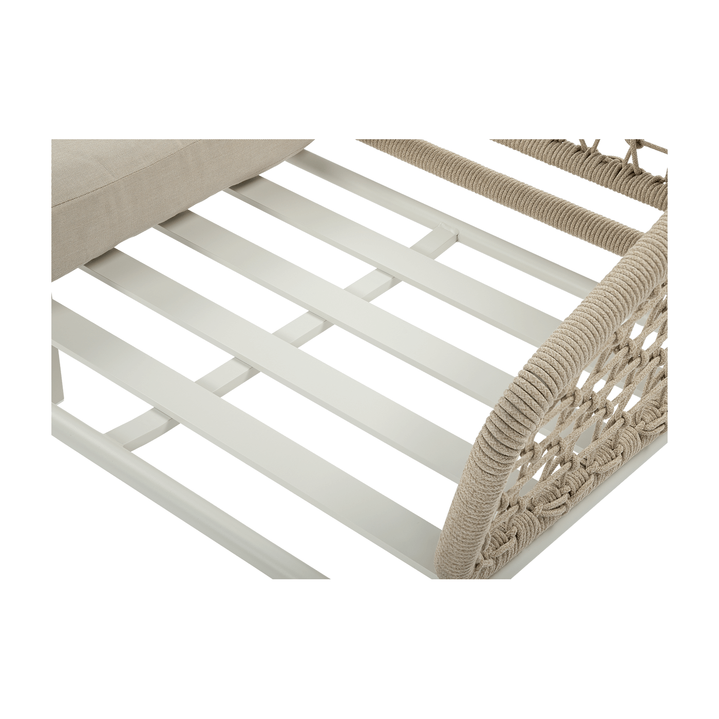 Zestaw mebli ogrodowych ROME Caffe Light Beige do przestrzeni biznesowych